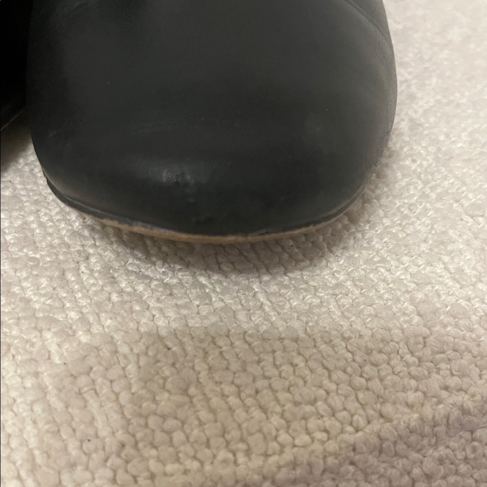 Cole Haan Black Leather Ankle Booties - Picture 7 of 16